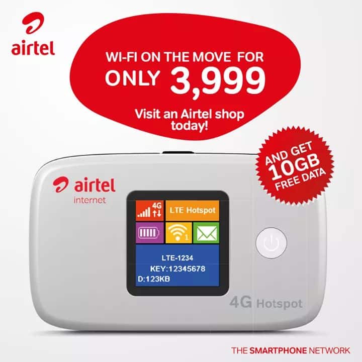 Airtel mifi