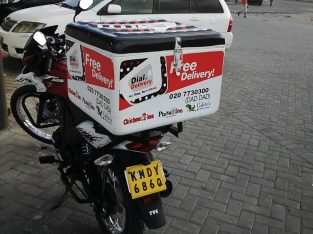 we make fibreglass delivery boxes for motorbikes