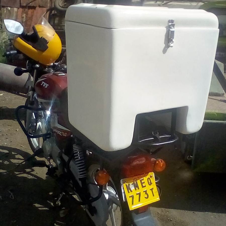 WE MAKE CARRIER/DELIVERY BOXES FOR MOTORBIKES