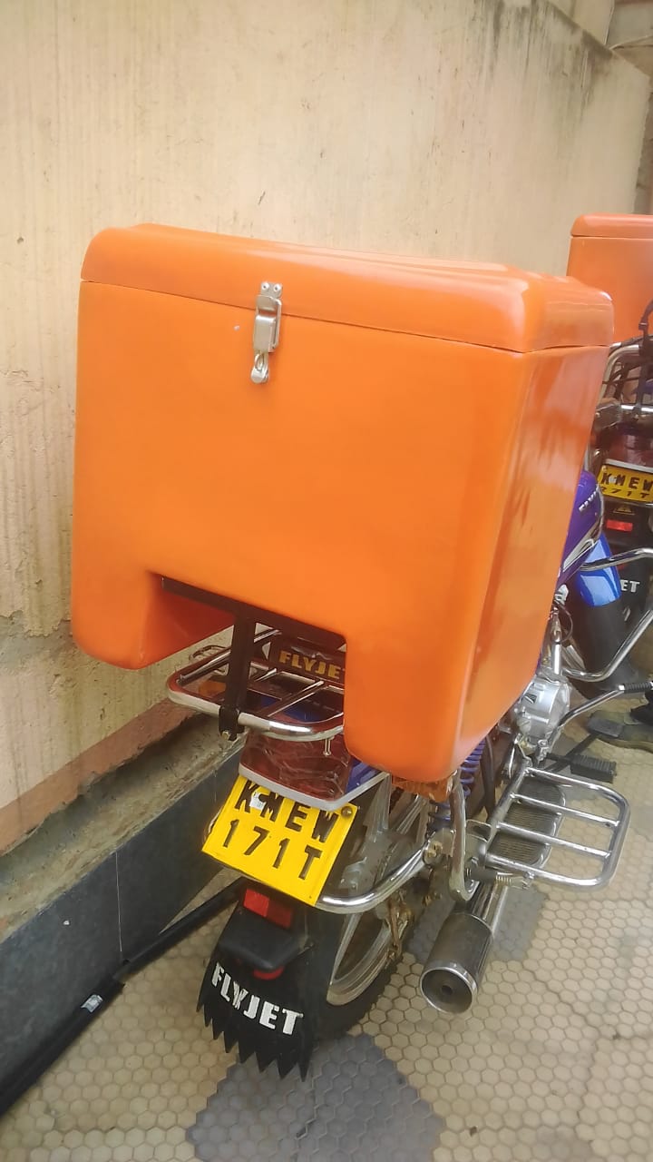 WE MAKE CARRIER/DELIVERY BOXES FOR MOTORBIKES