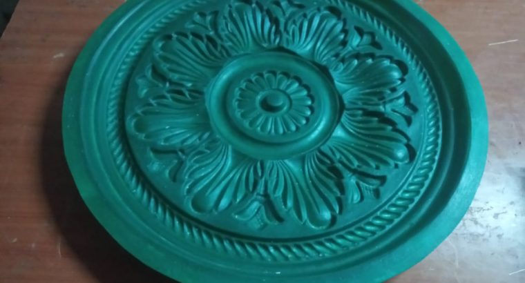 we make molds for making gypsum medallions