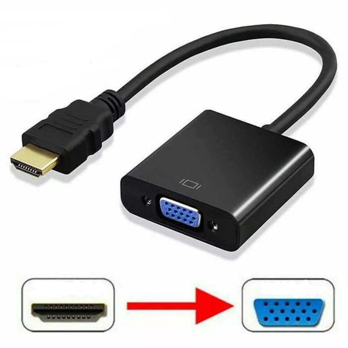 HDMI male to female VGA cord