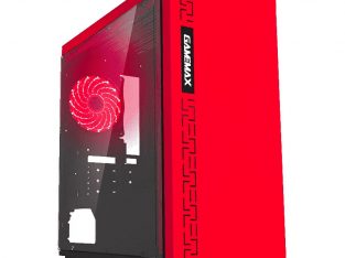 Red Micro ATX Gaming Computer Casing EXPEDITION H6