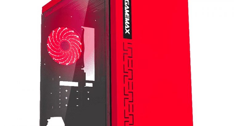 Red Micro ATX Gaming Computer Casing EXPEDITION H6