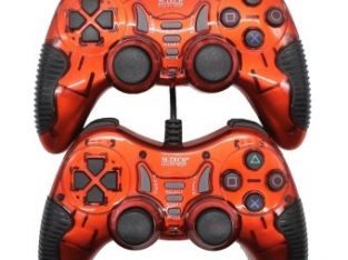 USB Twin Turbo Gamepad FOR laptop desktop computer