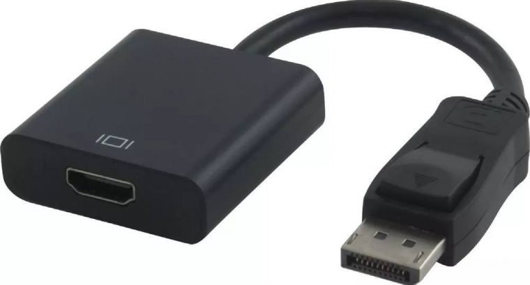 DisplayPort Male to Female HDMI adapter