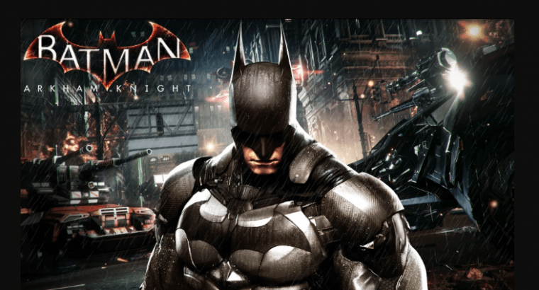 Batman Arkham Knight Laptop/Desktop Computer Game