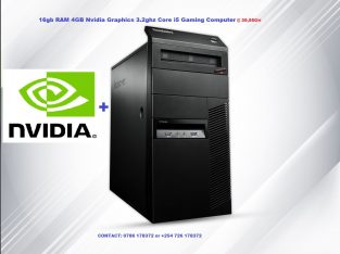 Refurbished Core i5 Lenovo Desktop PC 16gb RAM