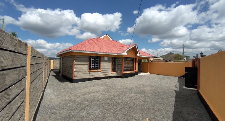 3 BEDROOM BUNGALOW MASTER ENSUITE – KIMBO,MATANGI.