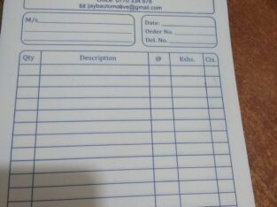Invoice Printing Services