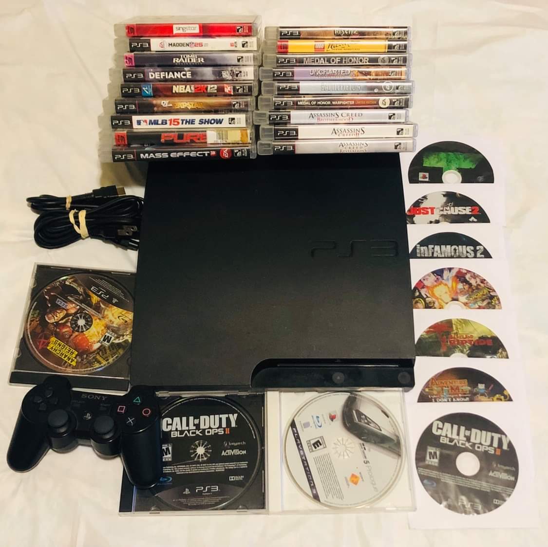 We install Playstation3 games at 500