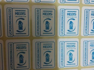 Kebs sticker printing services