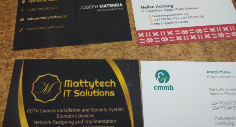 Business cards Printing