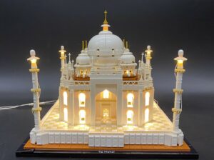USB Powered LED Lighting Kit For 21056 Lego Taj Ma