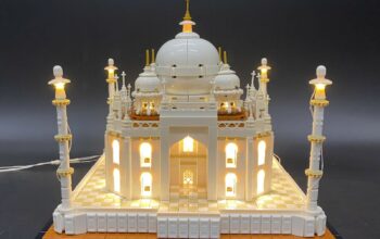 USB Powered LED Lighting Kit For 21056 Lego Taj Ma