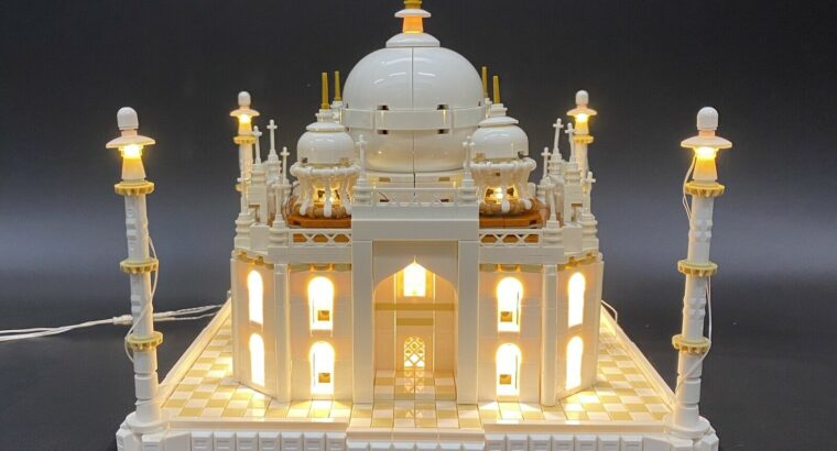 USB Powered LED Lighting Kit For 21056 Lego Taj Ma