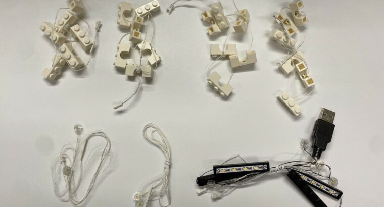 USB Powered LED Lighting Kit For 21056 Lego Taj Ma