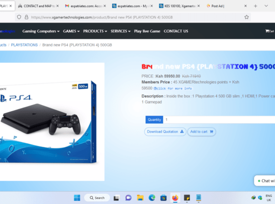 Brand new PS4 {PLAYSTATION 4} 500GB