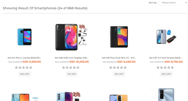Top 10 Best Smartphones Online in Kenya