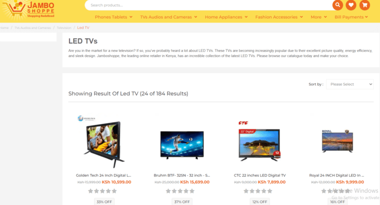 The Best Smart LED TVs in Kenya – Hot Deals at Jam