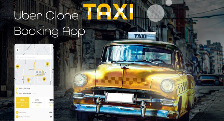 Taxi Booking App Develop like Uber – SpotnRides