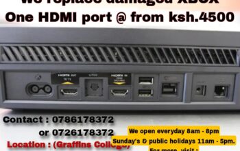 We replace damaged XBOX One HDMI port @ from ksh.4