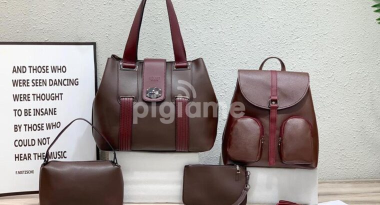 Elegant 4 in one ladies handbag