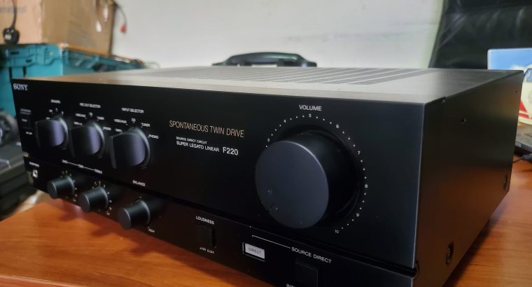 Sony TA-F220 Stereo Integrated Amplifier