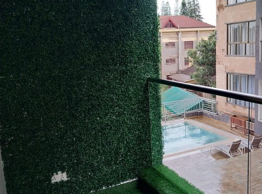 Artificial green wall panels