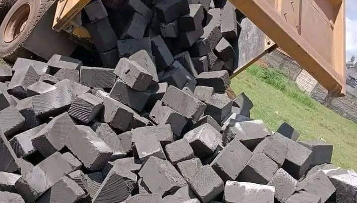 Machine cut stones