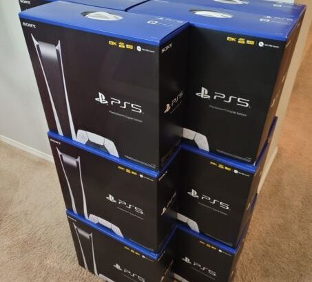 Sony Playstation PS5 Digital/Disc Edition Console