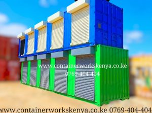 40ft container stalls