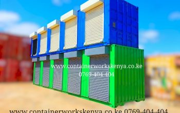 40ft container stalls