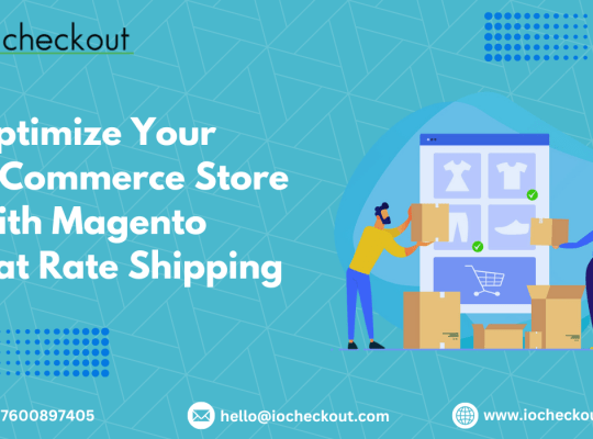 E-Commerce Store with Magento Flat Rate Shipping