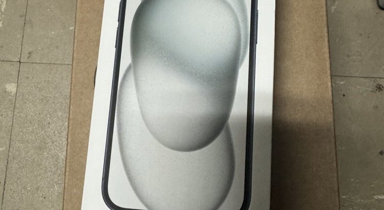 Apple iPhone 15 – 128 GB – Black
