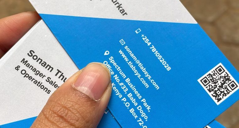 Business cards Printing in Nairobi